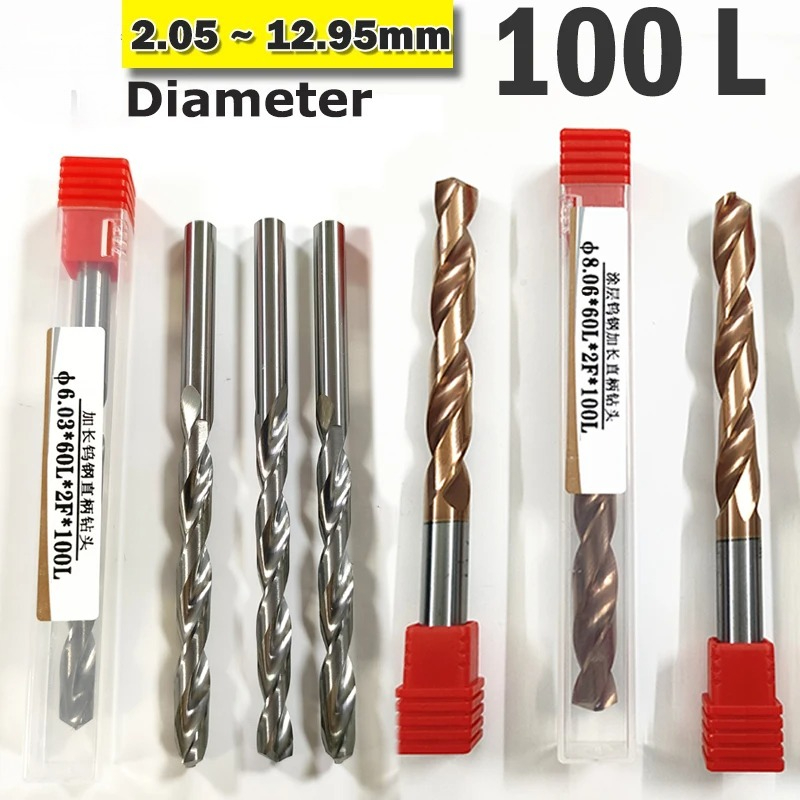 Cnc Bits - 100L Straight Shank Twist Drill Bit