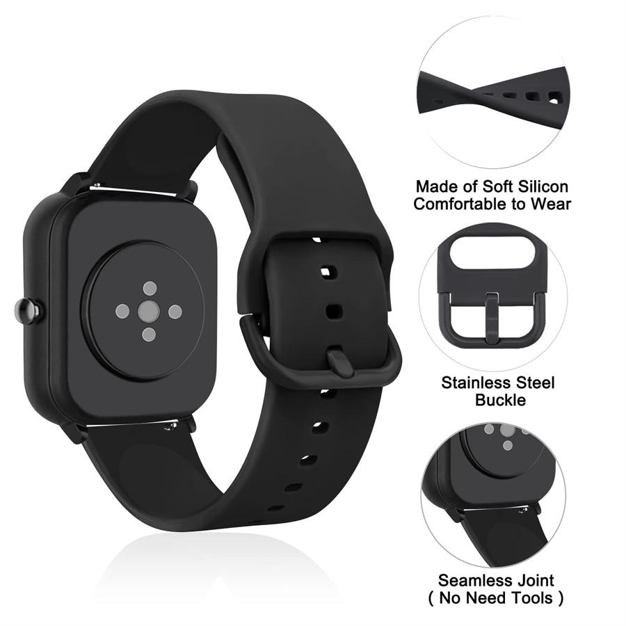 Silicone Watch band For Amazfi - Gt2 Pulley review and price