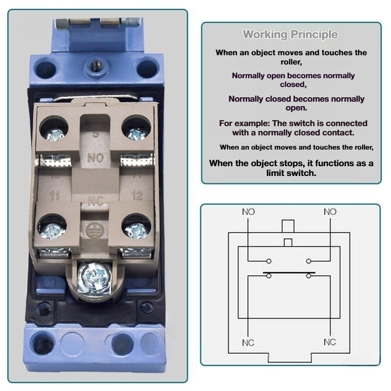 2Pcs CNTD TZ‑8 Series Micro Li - Limit Switch review and price