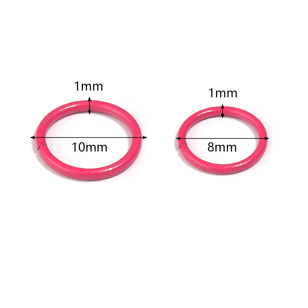 50pcs 8/10mm Iron Split Ring O - Coupling 8Mm review and price