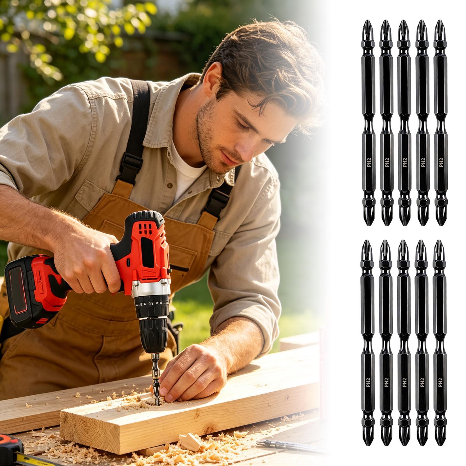 Magnetic Drill Bits Double-End - End Mill review and price