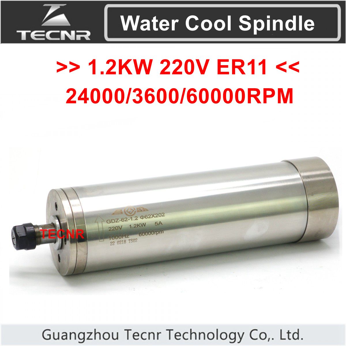1.2KW Water Cooled Spindle Mot - Water Cooled Spindle review and price
