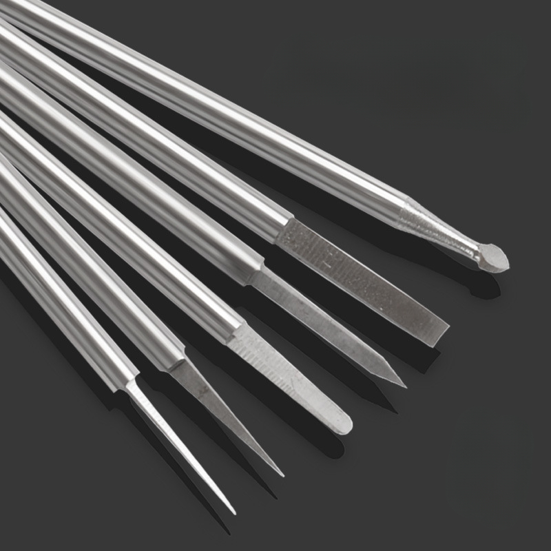 6pc High-spe Steel Engraving C - End Mill Set review and price