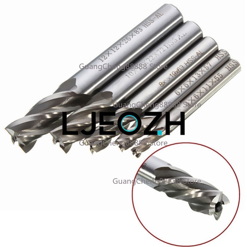 4-Blade Southwest White Steel  - End Mill Set review and price