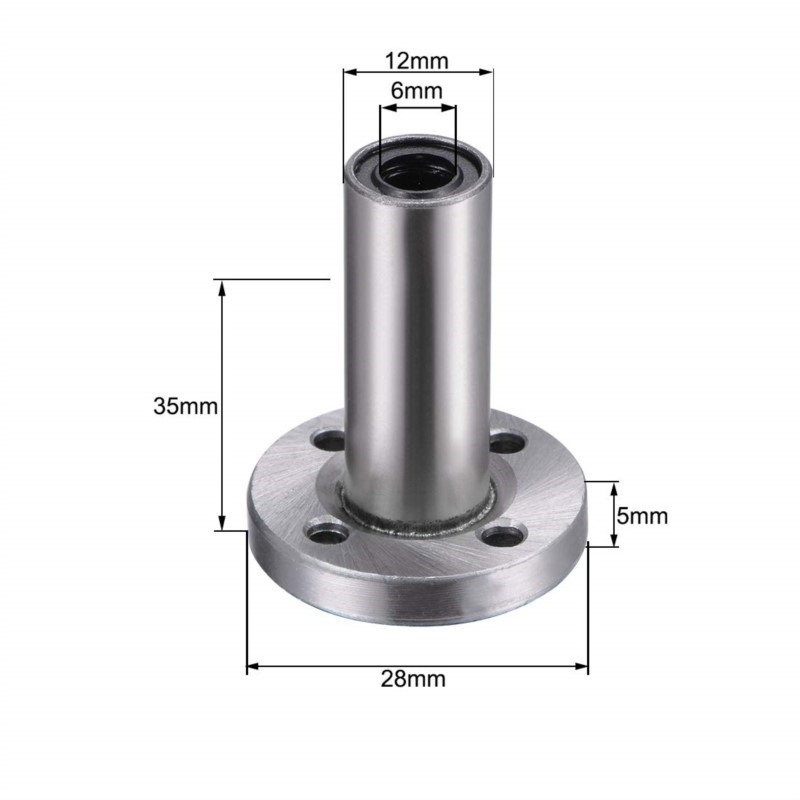 4pcs/Pack Lmf8uu Lmf10uu Lmf6u - Lm8Uu Bearing review and price