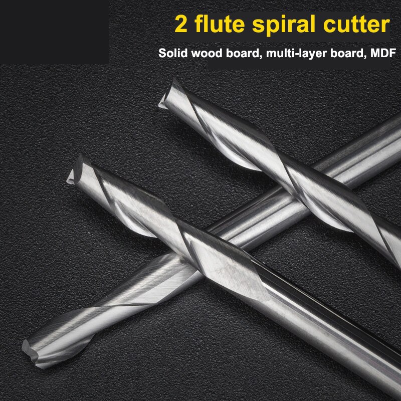 10pcs 3.175 1/8 Shank 2 Flutes - End Mill Set review and price