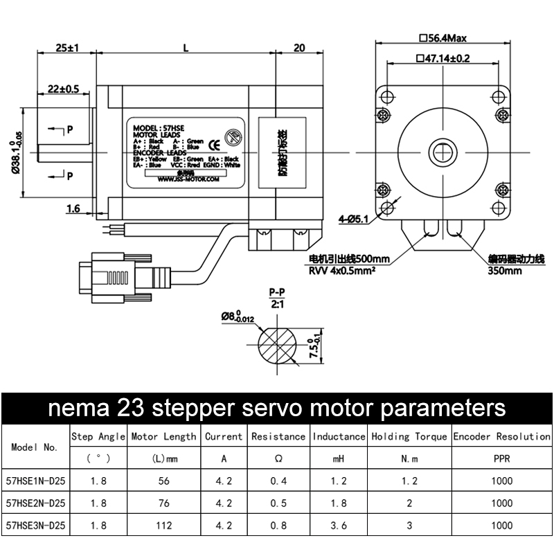 RS485 Communication Hybrid Kit - Nema23 Stepper review and price