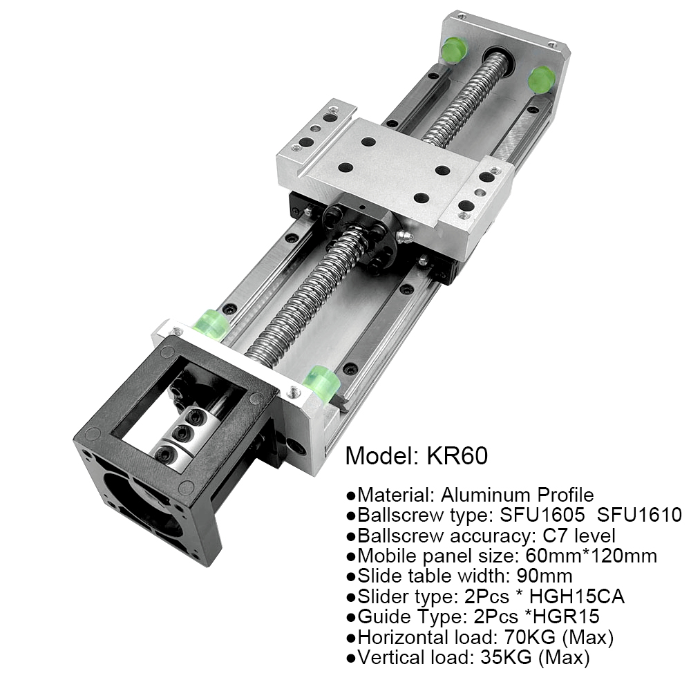 Sliding Table Ball Screw SFU16 - Nema23 Stepper review and price