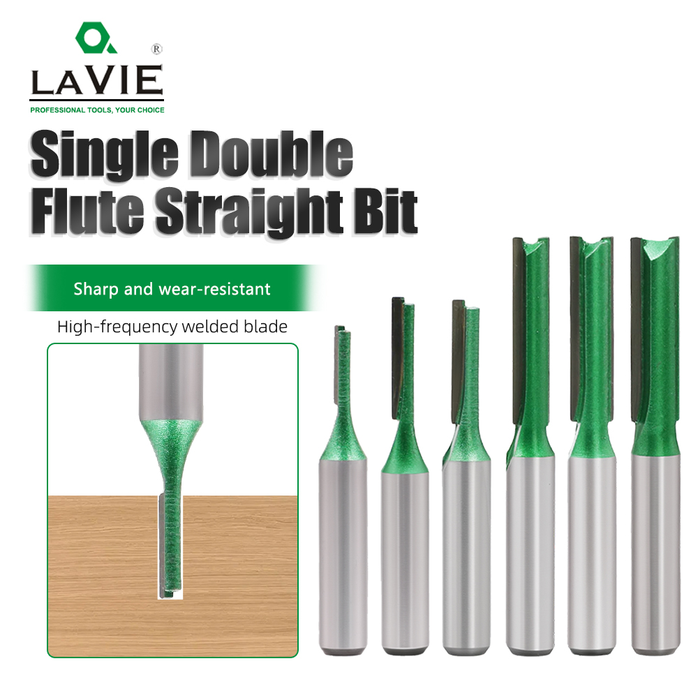 LAVIE 8mm Shank 6Pcs Slotting  - End Mill Set review and price