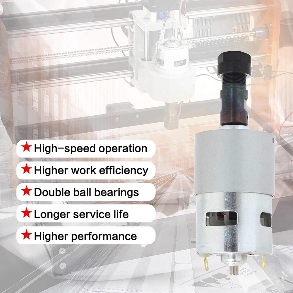 Multifunction DC Motor CNC 775 - 3018 Cnc review and price
