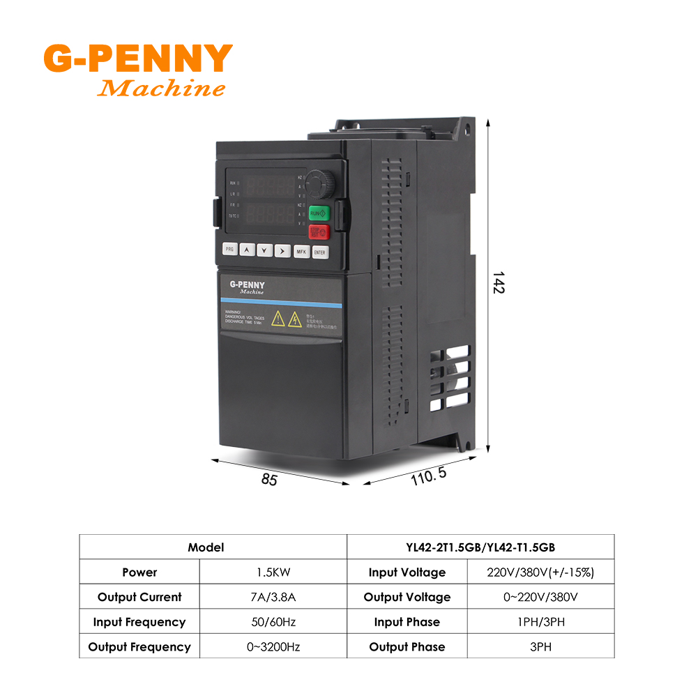 G-PENNY 1.5KW ER11 65mm Water  - Water Cooled Spindle review and price