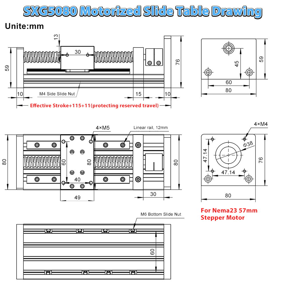Z Axis 80mm Wide Trapezoidal s - Linear Rail review and price