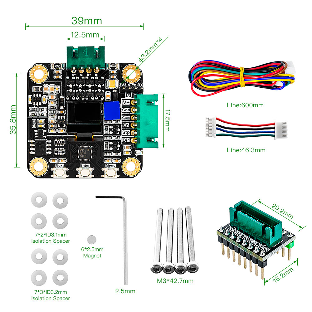 Makerbase MKS SERVO42C PCBA NE - Nema 17 Stepper review and price