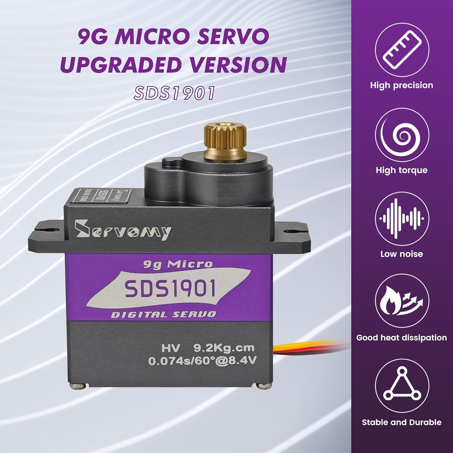 SERVOMY-SDS1901 Digital 9G Mic - Servo 9G review and price