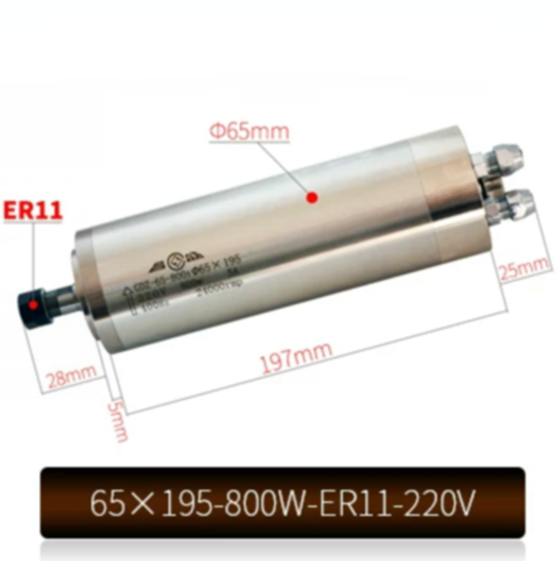 65X195-800W-ER11-220V CNC Wate - Water Cooled Spindle review and price