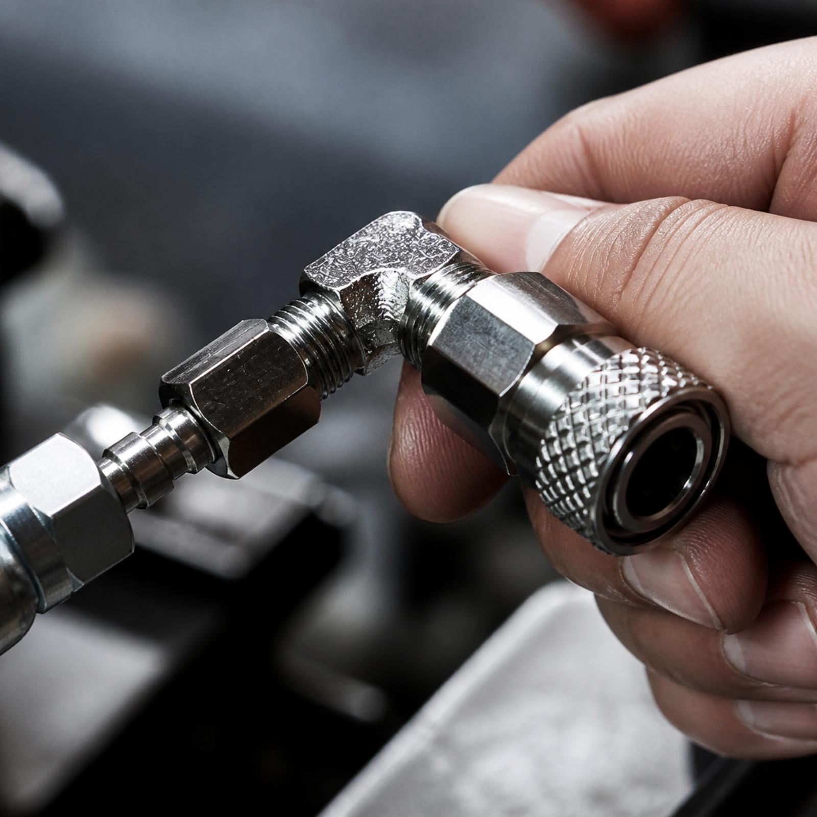 Angled Stainless Steel Quick R - Coupling 8Mm review and price