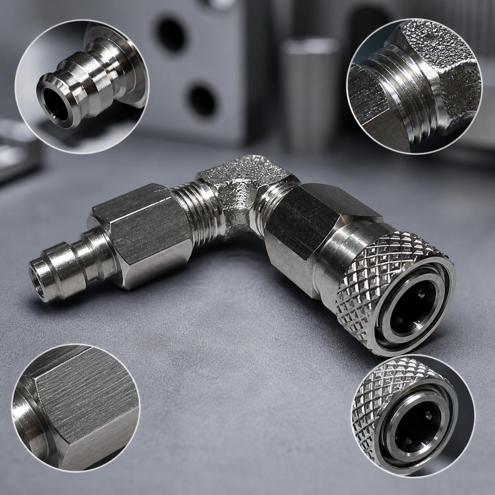 Angled Stainless Steel Quick R - Coupling 8Mm review and price