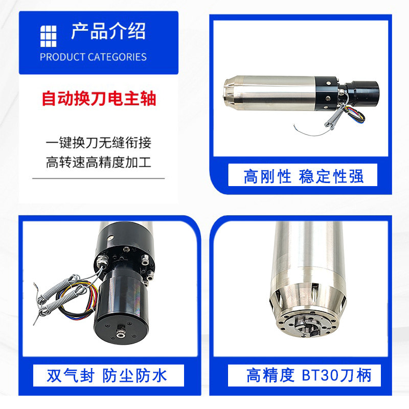 5.5KW 7.5KW Automatic Tool Cha - Spindle Motor review and price