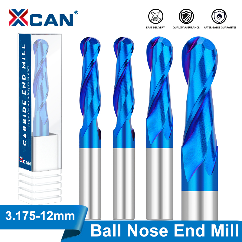 XCAN Ball Nose End Mill 3.175  - End Mill Set review and price