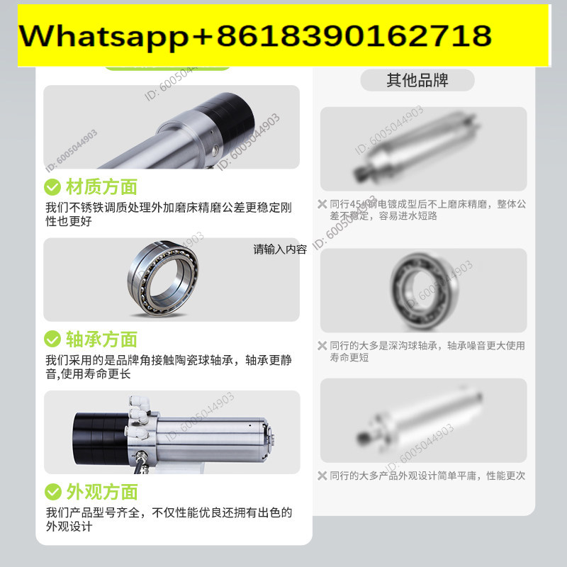 gh-speed motor water-cooled au - Spindle Motor review and price