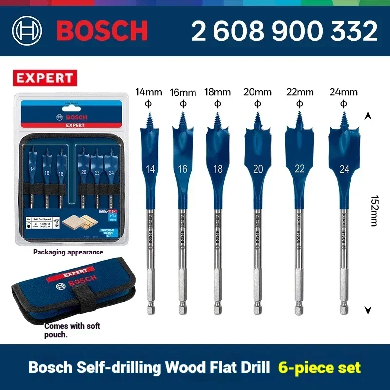 Bosch Expert 2608900332 Self-F - Drill Bit Set review and price