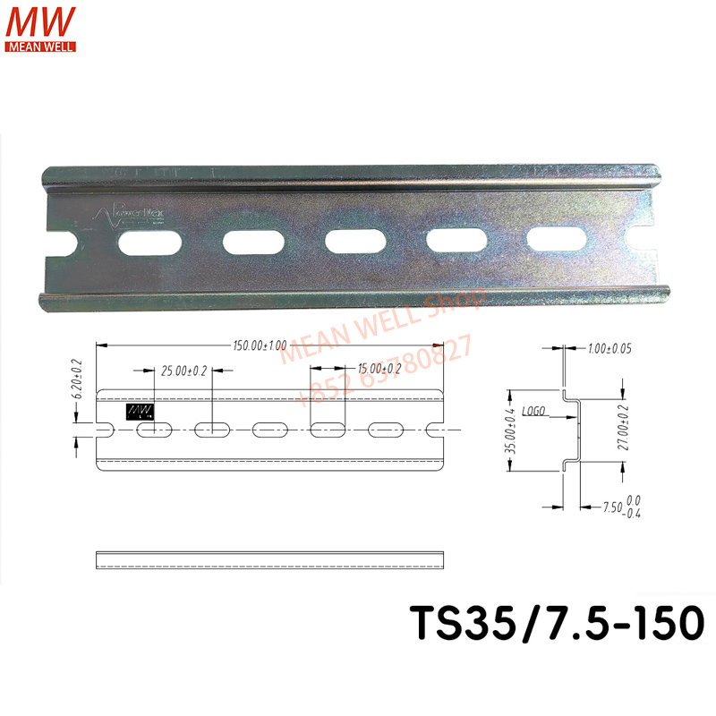 TS35 7.5mm DIN Rail Connector  - Lm8Uu Bearing review and price